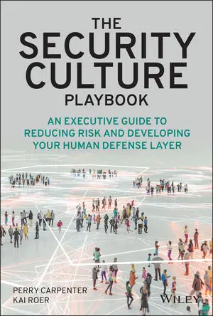 Cover of The Security Culture Playbook by Kai Roer & Perry Carpenter
